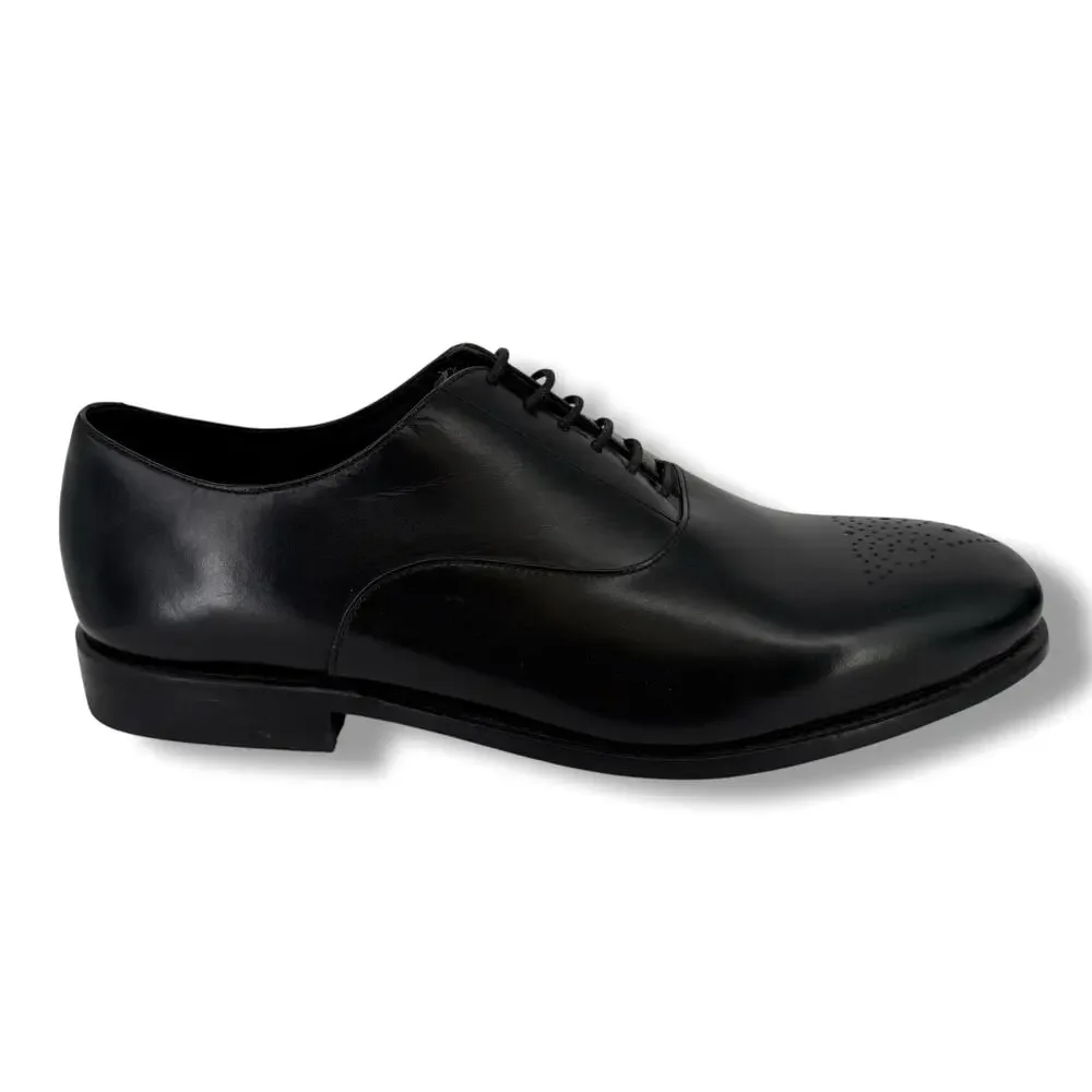 Clarks Ellis Vincent Formal Dress Shoes Mens Size 12 Black Leather Lace Up